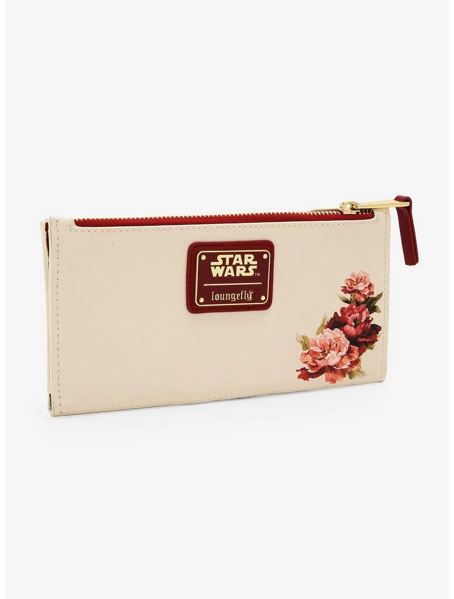 Loungefly Star Wars Darth Vader Floral Wallet - BoxLunch Exclusive 4 Loungefly Star Wars Darth Vader Floral Wallet - BoxLunch Exclusive - Image 2