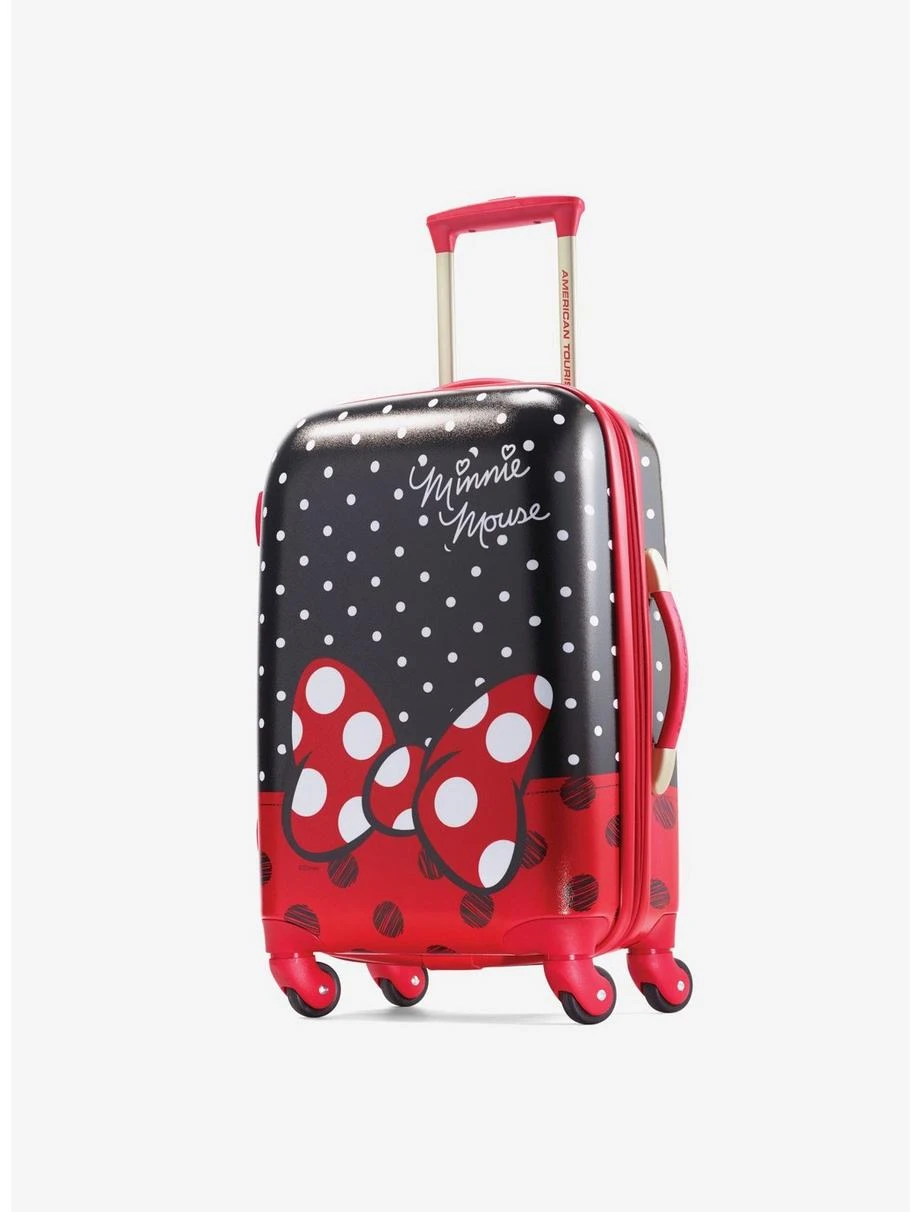 Boxlunch Disney Minnie Mouse Red Bow Carry On Spinner Hardside Luggage 3 Boxlunch Disney Minnie Mouse Red Bow Carry On Spinner Hardside Luggage