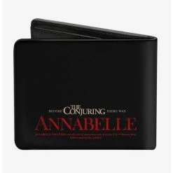 Boxlunch Annabelle Half Face Logo Bi-Fold Wallet 5 Boxlunch Annabelle Half Face Logo Bi-Fold Wallet -Boxlunch-shop 12595728 av1