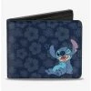 Boxlunch Disney Lilo & Stitch Winking Stitch Pose Bi-Fold Wallet -Boxlunch-shop 12595810 hi