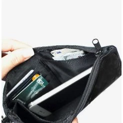 Boxlunch DC Comics Batman Icon Centered Bat Signal Wallet Canvas Zip Clutch -Boxlunch-shop 12912159 av1