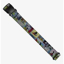 Boxlunch Disney Mickey Minnie Comic Strip Luggage Strap