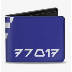 Boxlunch Star Wars Aurebesh Droid Rebel Alliance Insignia Bi-Fold Wallet