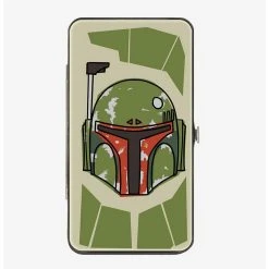 Boxlunch Star Wars Boba Fett Helmet Hinge Wallet