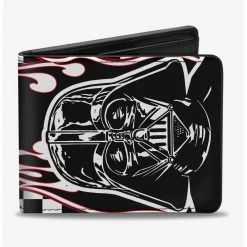 Boxlunch Star Wars Darth Vader Flames Bi-Fold Wallet