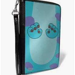 Boxlunch Disney Pixar Monsters, Inc. Sulley Body Womens Zip Around Wallet