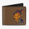 Boxlunch Disney The Lion King Scar Face Sketch Bifold Wallet -Boxlunch-shop 14222258 hi
