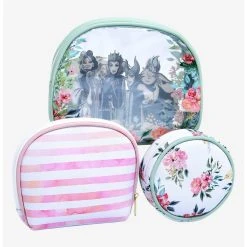 Boxlunch Disney Villains Floral Cosmetic Bag Set -Boxlunch-shop 14633704 av2