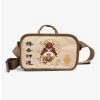 Avatar: The Last Airbender Appa & Momo Character Graphic Fanny Pack - BoxLunch Exclusive -Boxlunch-shop 15068454 hi