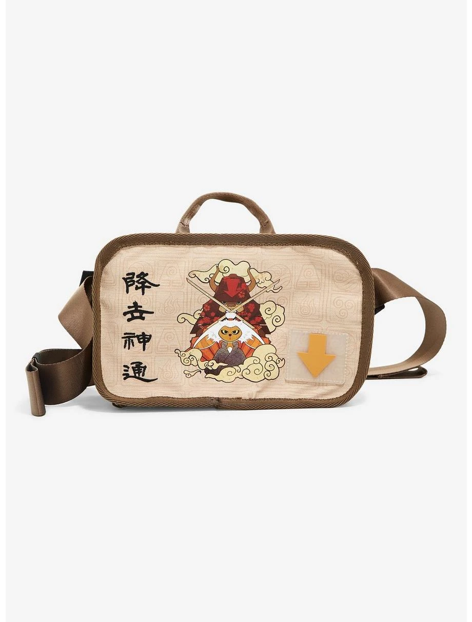 Avatar: The Last Airbender Appa & Momo Character Graphic Fanny Pack - BoxLunch Exclusive 3 Avatar: The Last Airbender Appa & Momo Character Graphic Fanny Pack - BoxLunch Exclusive