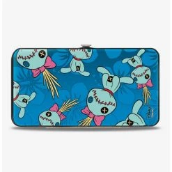 Boxlunch Disney Lilo & Stitch Scrump Hibiscus Hinge Wallet