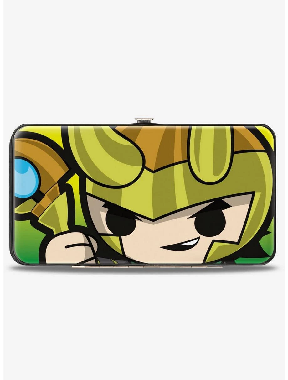 Boxlunch Marvel Loki Kawaii Monogram Hinge Wallet 3 Boxlunch Marvel Loki Kawaii Monogram Hinge Wallet
