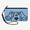 Boxlunch Blue's Clues Blue Face Zip Clutch Canvas Wallet -Boxlunch-shop 15266508 hi