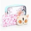InuYasha Sakura Flowers Cosmetic Bag Set - BoxLunch Exclusive -Boxlunch-shop 15541128 hi