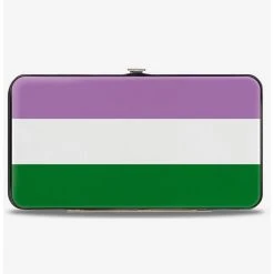 Boxlunch Genderqueer Flag Hinged Wallet
