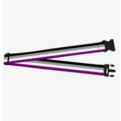 Boxlunch Asexual Flag Luggage Strap