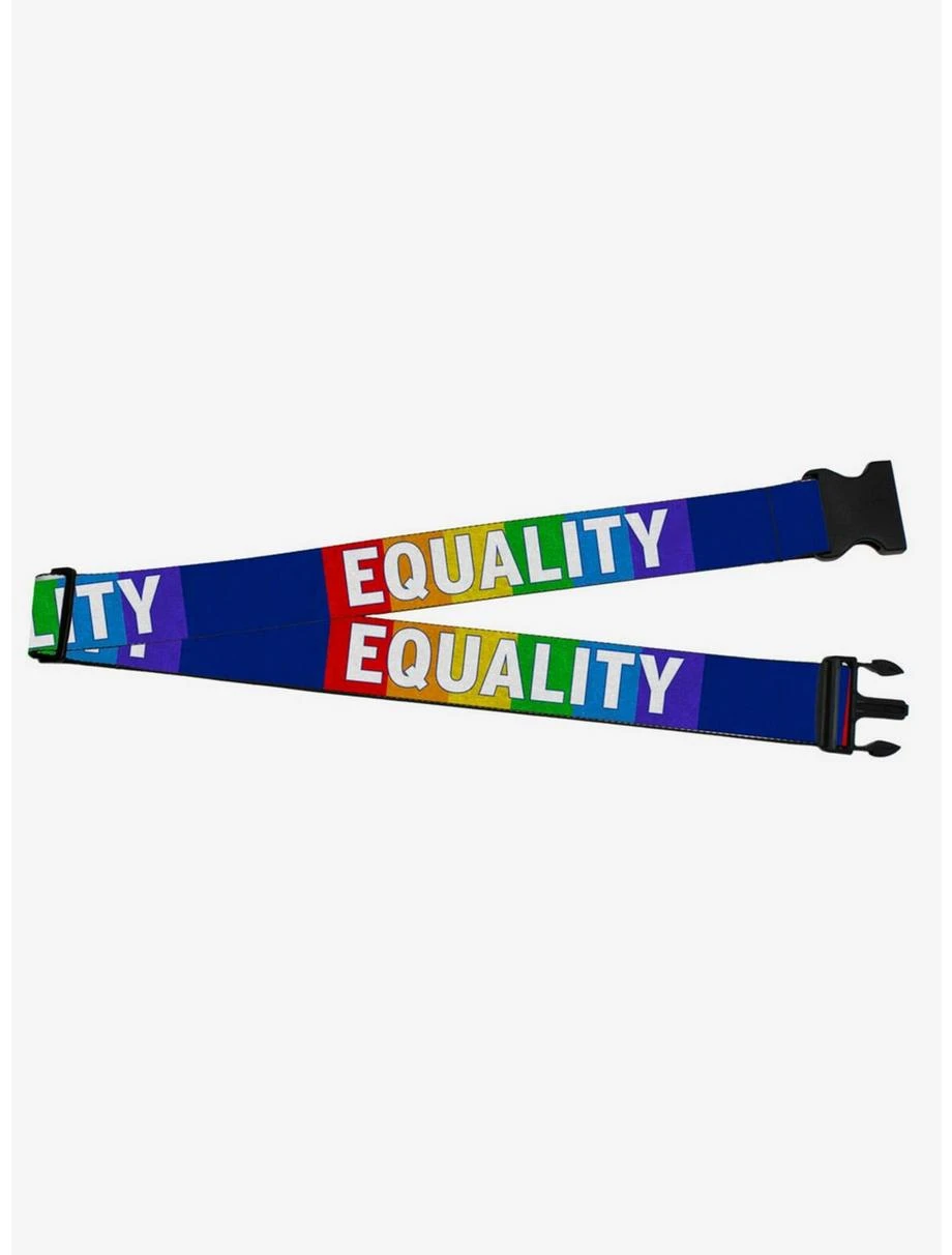 Boxlunch Equality Blocks Luggage Strap 3 Boxlunch Equality Blocks Luggage Strap