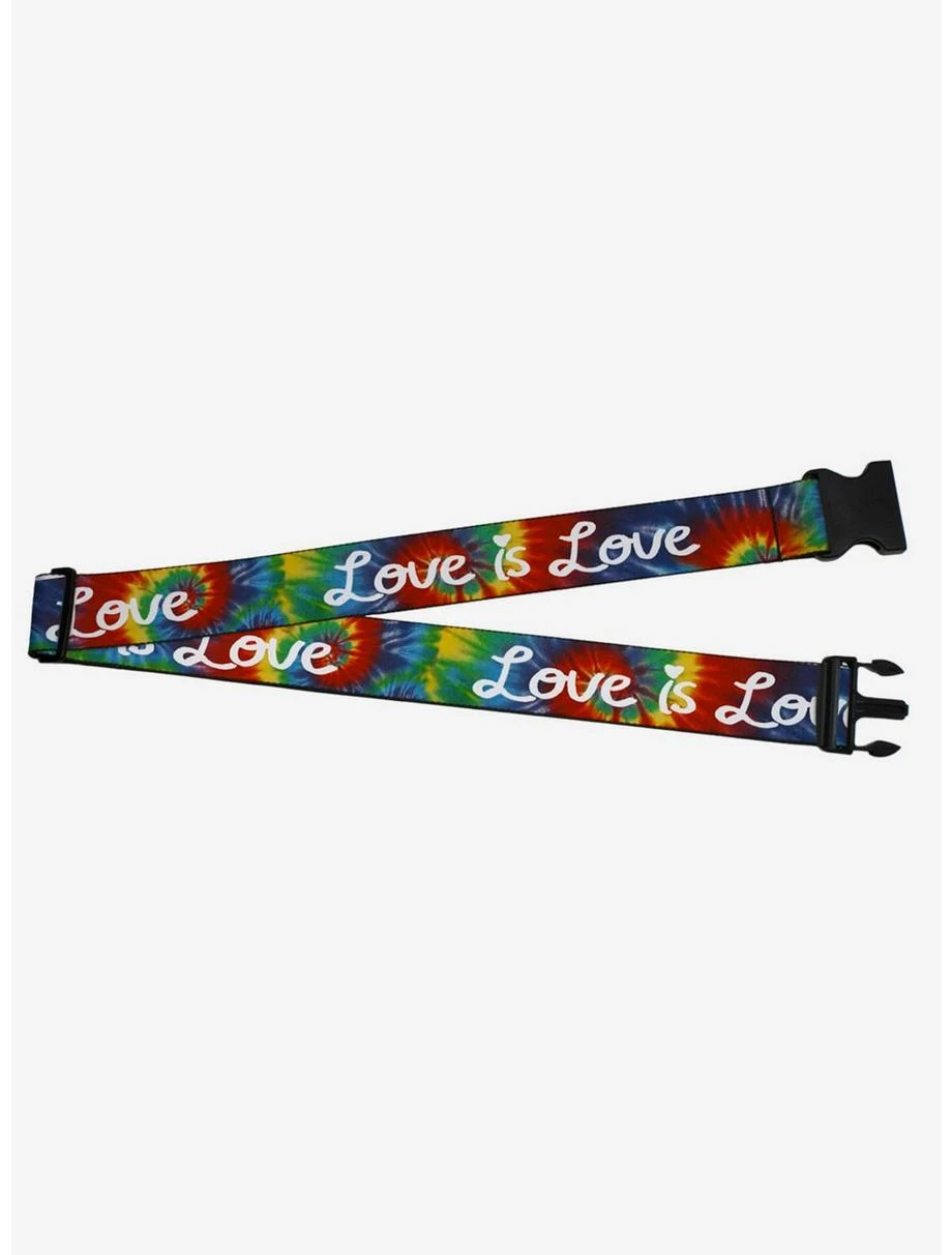 Boxlunch Love Is Love Tie Dye Luggage Strap 3 Boxlunch Love Is Love Tie Dye Luggage Strap