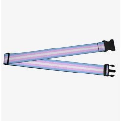 Boxlunch Transgender Flag Luggage Strap
