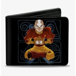 Boxlunch Avatar The Last Airbender Aang Meditating Bifold Wallet