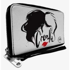 Boxlunch Disney Cruella Sketch Zip Around Wallet