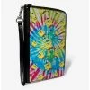 Boxlunch SpongeBob Dancing Tie Dye Zip Around Wallet -Boxlunch-shop 15682406 hi