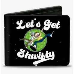 Boxlunch Rick And Morty Lets Get Shwifty Bifold Wallet