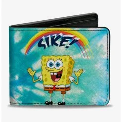 Boxlunch SpongeBob SquarePants Rainbow Sike Bifold Wallet