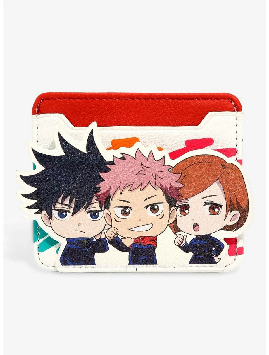 Jujutsu Kaisen Chibi First Years Cardholder - BoxLunch Exclusive 3 Jujutsu Kaisen Chibi First Years Cardholder - BoxLunch Exclusive