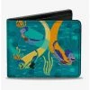 Boxlunch Disney Pixar Luca And Alberto Sea Monsters Swimming Bifold Wallet -Boxlunch-shop 15948494 hi