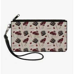 Boxlunch Harry Potter Hogwarts Express Knight Bus Canvas Clutch Wallet