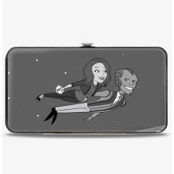 Boxlunch Marvel Wandavision Cartoon Wanda And Vision Flying Hinge Wallet