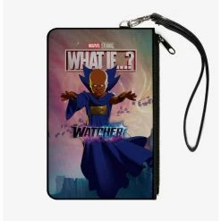 Boxlunch Marvel What If...? The Watcher Floating Canvas Clutch Wallet