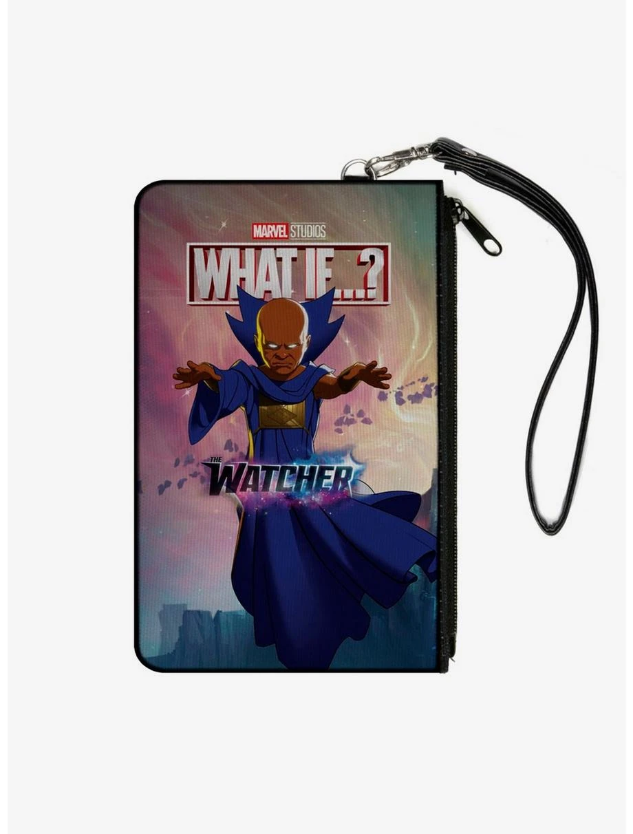 Boxlunch Marvel What If...? The Watcher Floating Canvas Clutch Wallet 3 Boxlunch Marvel What If...? The Watcher Floating Canvas Clutch Wallet