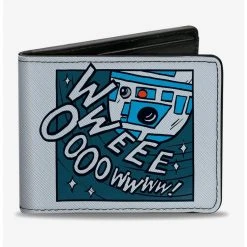 Boxlunch Star Wars R2D2 Weee Owwww Bifold Wallet