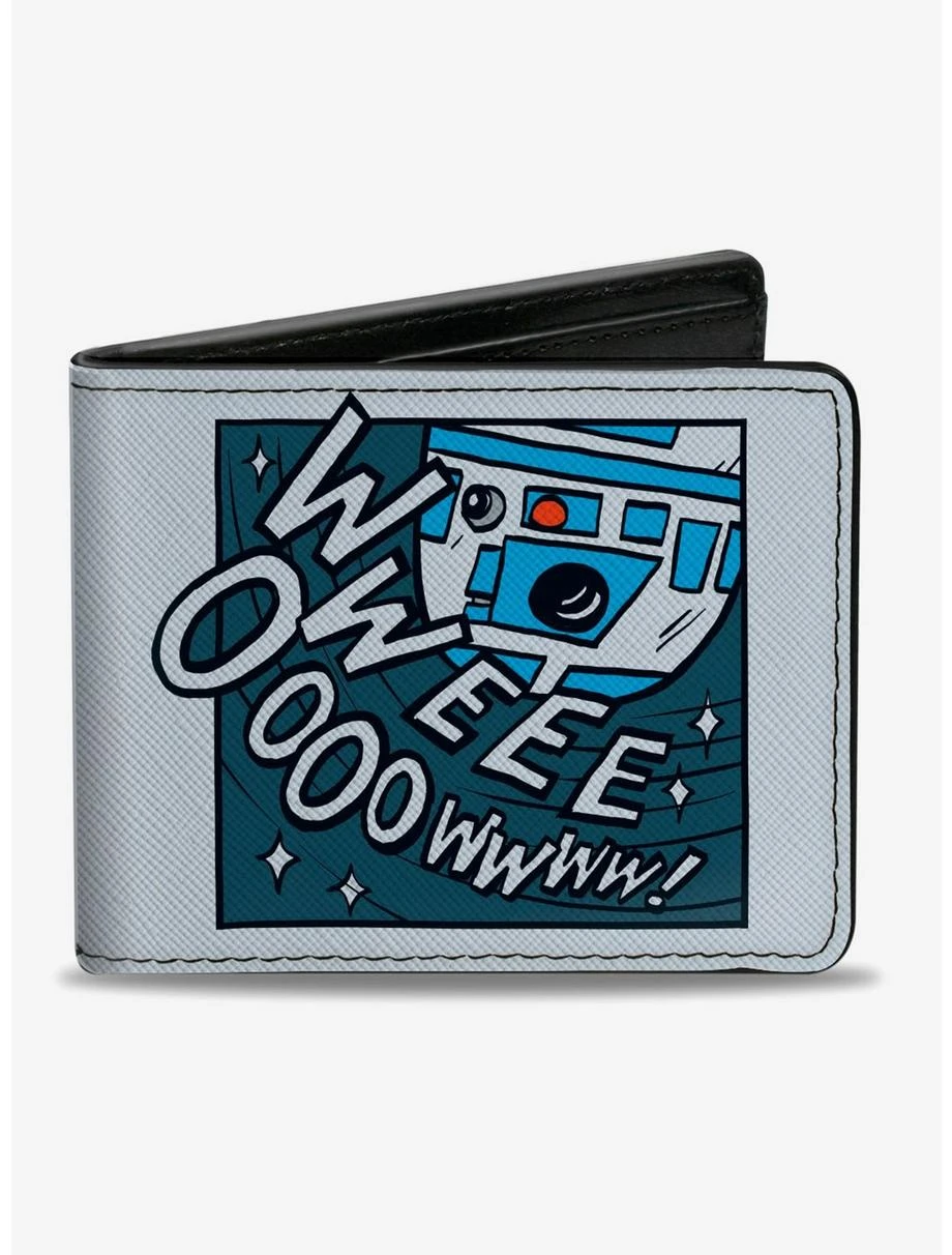 Boxlunch Star Wars R2D2 Weee Owwww Bifold Wallet 3 Boxlunch Star Wars R2D2 Weee Owwww Bifold Wallet