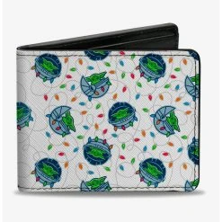 Boxlunch Star Wars The Child Holiday Lights Carriage Pod Bifold Wallet