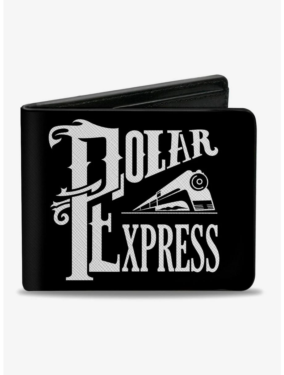 Boxlunch The Polar Express Classic Polar Express Train Logo Bifold Wallet 3 Boxlunch The Polar Express Classic Polar Express Train Logo Bifold Wallet