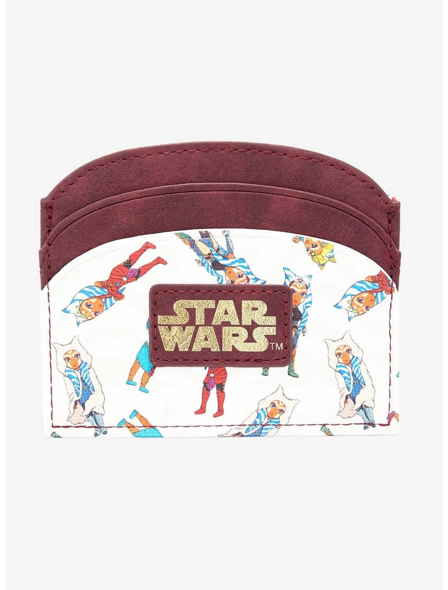 Star Wars Ahsoka Allover Print Cardholder - BoxLunch Exclusive 3 Star Wars Ahsoka Allover Print Cardholder - BoxLunch Exclusive
