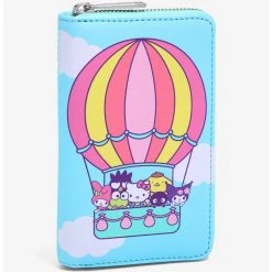 Loungefly Sanrio Hello Kitty & Friends Hot Air Balloon Small Zip Wallet - BoxLunch Exclusive