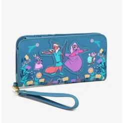 Loungefly Disney Robin Hood Sherwood Forest Friends Floral Wallet - BoxLunch Exclusive