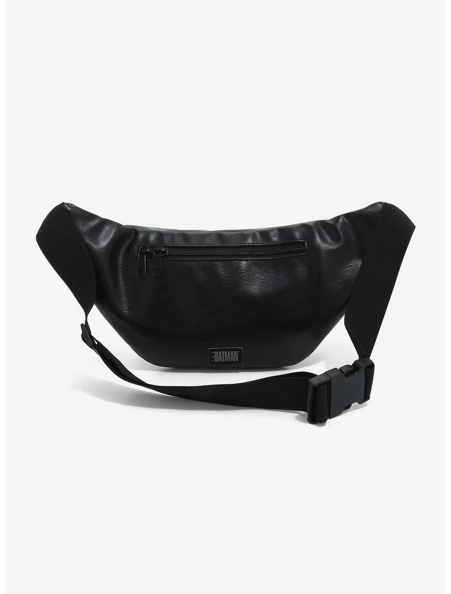 Boxlunch DC Comics The Batman Bat Symbol Fanny Pack 5 Boxlunch DC Comics The Batman Bat Symbol Fanny Pack - Image 3