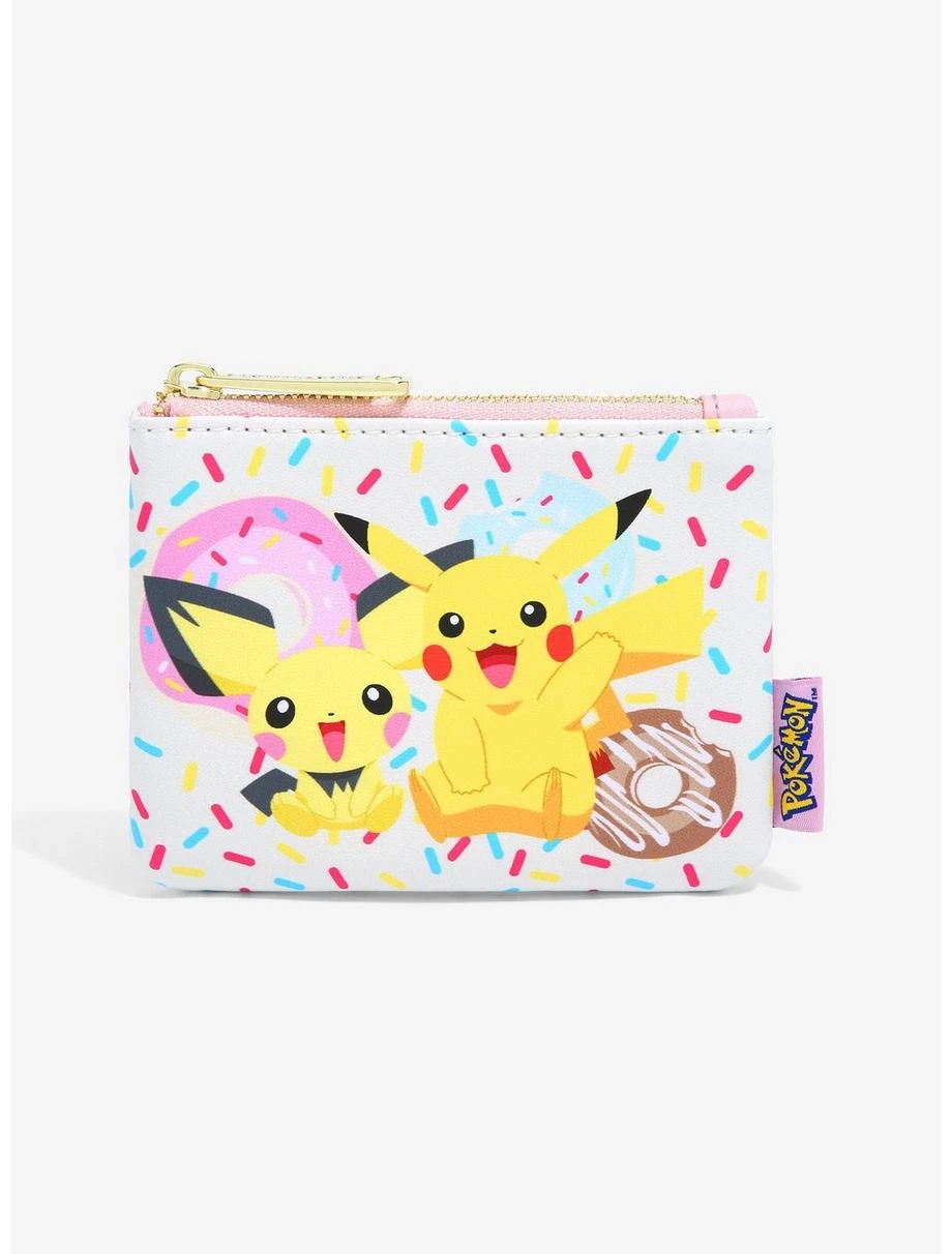 Loungefly Pokémon Pichu & Pikachu Donuts Coin Purse - BoxLunch Exclusive 3 Loungefly Pokémon Pichu & Pikachu Donuts Coin Purse - BoxLunch Exclusive