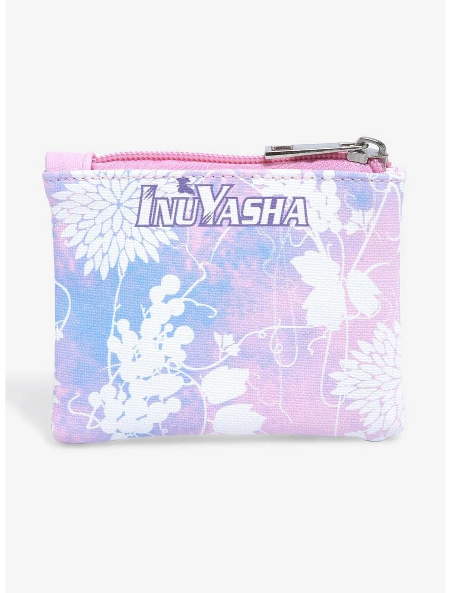 InuYasha Kirara Floral Tie-Dye Coin Purse - BoxLunch Exclusive 4 InuYasha Kirara Floral Tie-Dye Coin Purse - BoxLunch Exclusive - Image 2