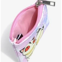 InuYasha Kirara Floral Tie-Dye Coin Purse - BoxLunch Exclusive 7 InuYasha Kirara Floral Tie-Dye Coin Purse - BoxLunch Exclusive -Boxlunch-shop 16587682 av2