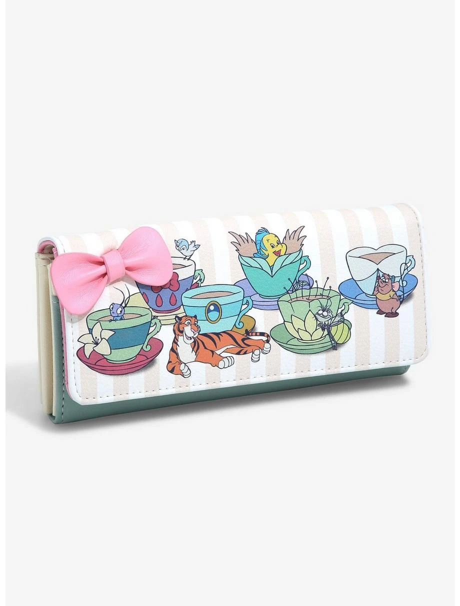 Disney Princess Teacups & Friends Wallet - BoxLunch Exclusive 3 Disney Princess Teacups & Friends Wallet - BoxLunch Exclusive
