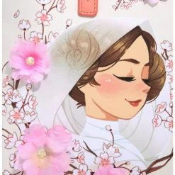 Loungefly Star Wars Princess Leia Floral Handbag - BoxLunch Exclusive -Boxlunch-shop 16903383 av3