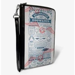 Boxlunch Harry Potter Quidditch Rules Zip Around Wallet