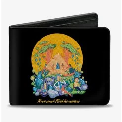Boxlunch Rick And Morty Rest And Ricklaxation Bifold Wallet