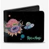 Boxlunch Rick And Morty Space Cruiser Escape Bifold Wallet -Boxlunch-shop 16926530 hi